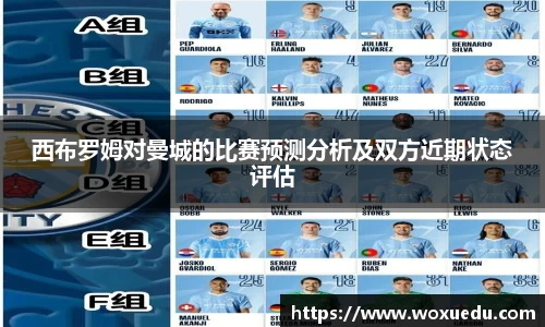 西布罗姆对曼城的比赛预测分析及双方近期状态评估