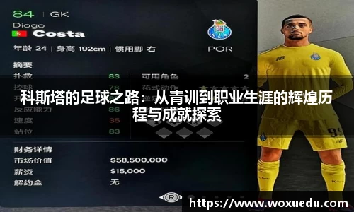 科斯塔的足球之路：从青训到职业生涯的辉煌历程与成就探索